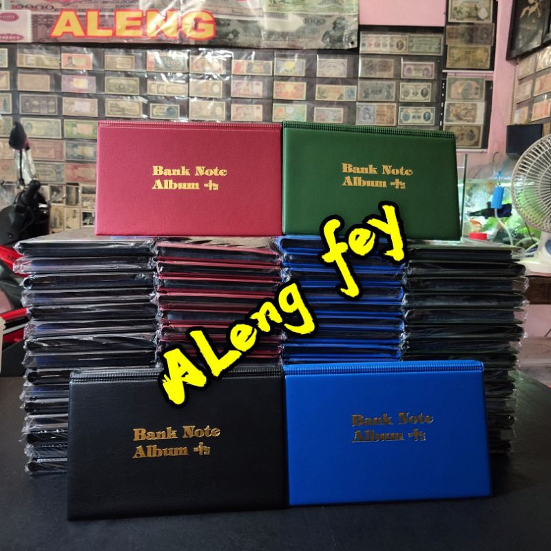 Album mini uang kertas . album uang kertas