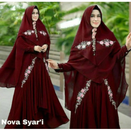 SYARI HANDAYANI - baju syar i-gamis sar i-baju sar i-baju syari wanita terbaru-syari wanita terbaru