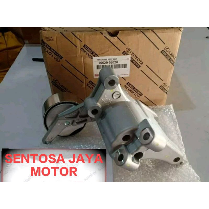 Tensioner Fan Belt Fanbelt V Belt Vanbelt Toyota Innova Hilux Fortuner Diesel 16620-0L020 Original