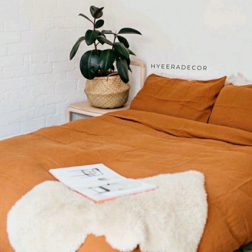 Sprei Polos 90x200 / Sprei Kotak Aesthetic Minimalis - Sprei Polos
