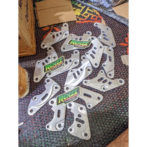 Ready custom breket kaliper disc 220 260 300 320mm dural Fiz R Rx King ( tua-muda ) mx series supra 125-1