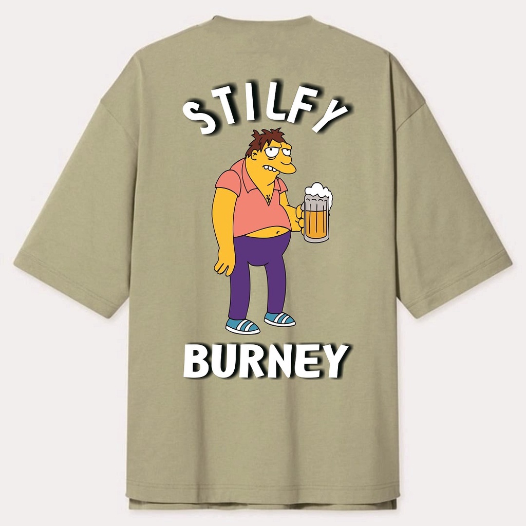 KAOS OVERSIZED STILFY X BURNEY COTTON COMBED 24s