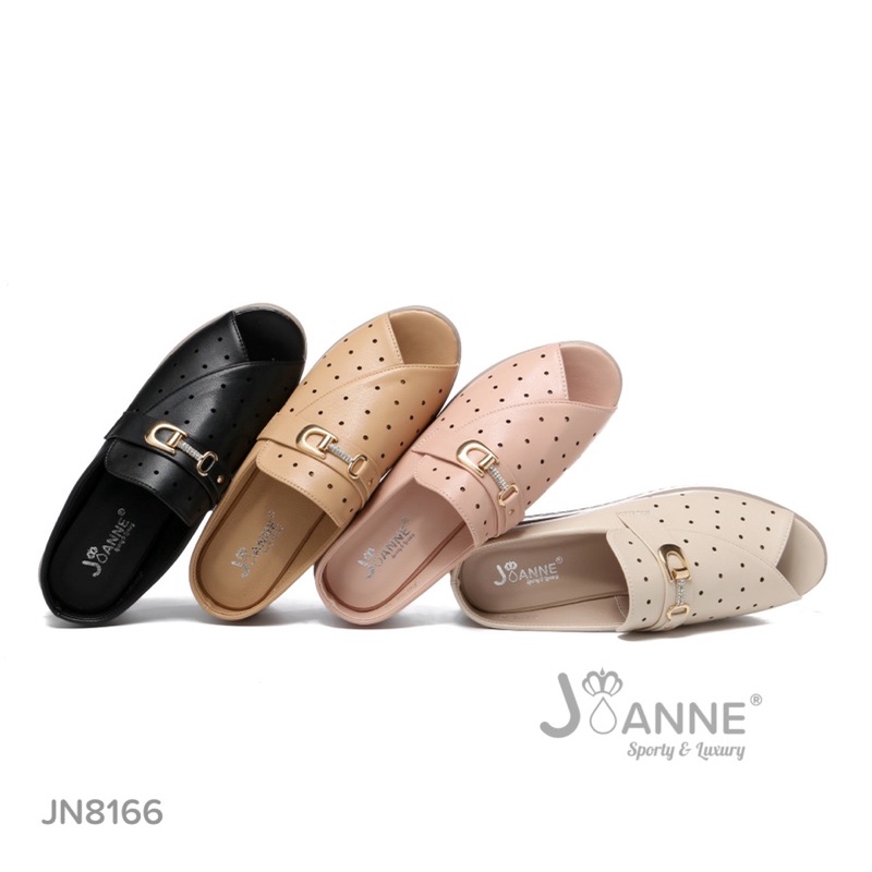 [ORIGINAL] JOANNE Slop Wedges Shoes Sepatu Wanita #JN8166