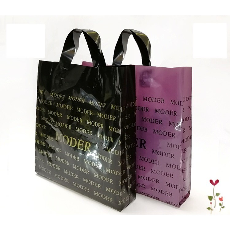 

plastik fashion tulisan moder plastic kresek tenteng premium u/ kado non paperbag goodies bag hadiah