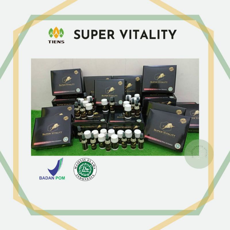 SUPER VITALITY/OBAT KUAT PRIA/SUPLEMEN KEJANTAN PALING AMPUH ORIGINAL