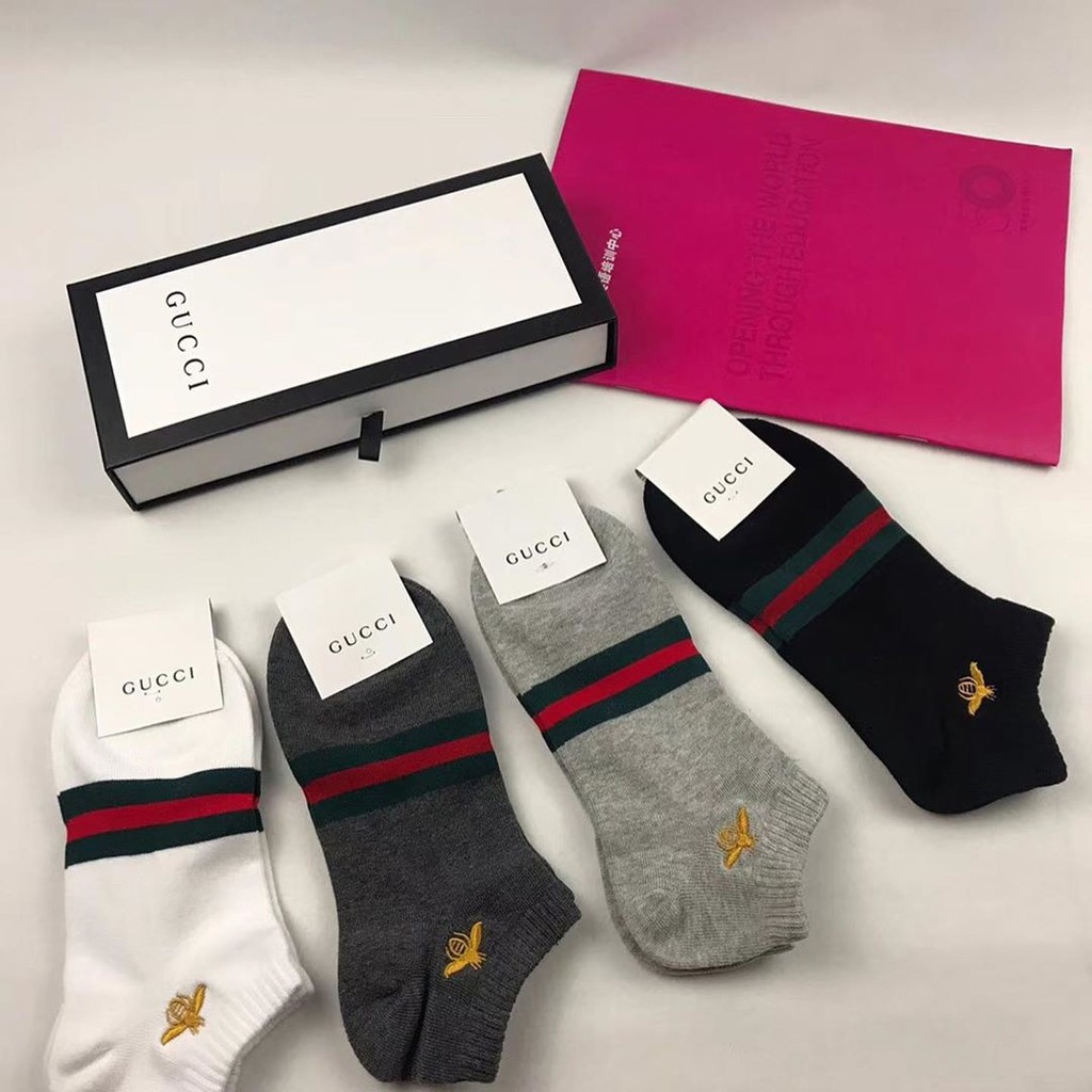 KAOS KAKI GUCCI UNISEX IMPORT QUALITY Kode M1014 1 SET PREMIUM QUALITY