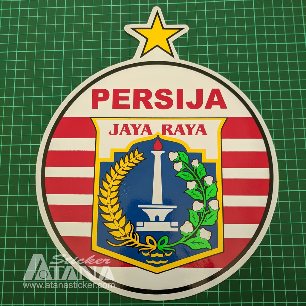 Stiker Printing Sablon Jumbo Persija Persib Persebaya Arema PSIS PSM Persita Persik Persela Persis