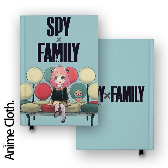 

Buku Catatan Notebook Anime Spy X Family Anya Forger Agenda Diary Jurnal Hardcover