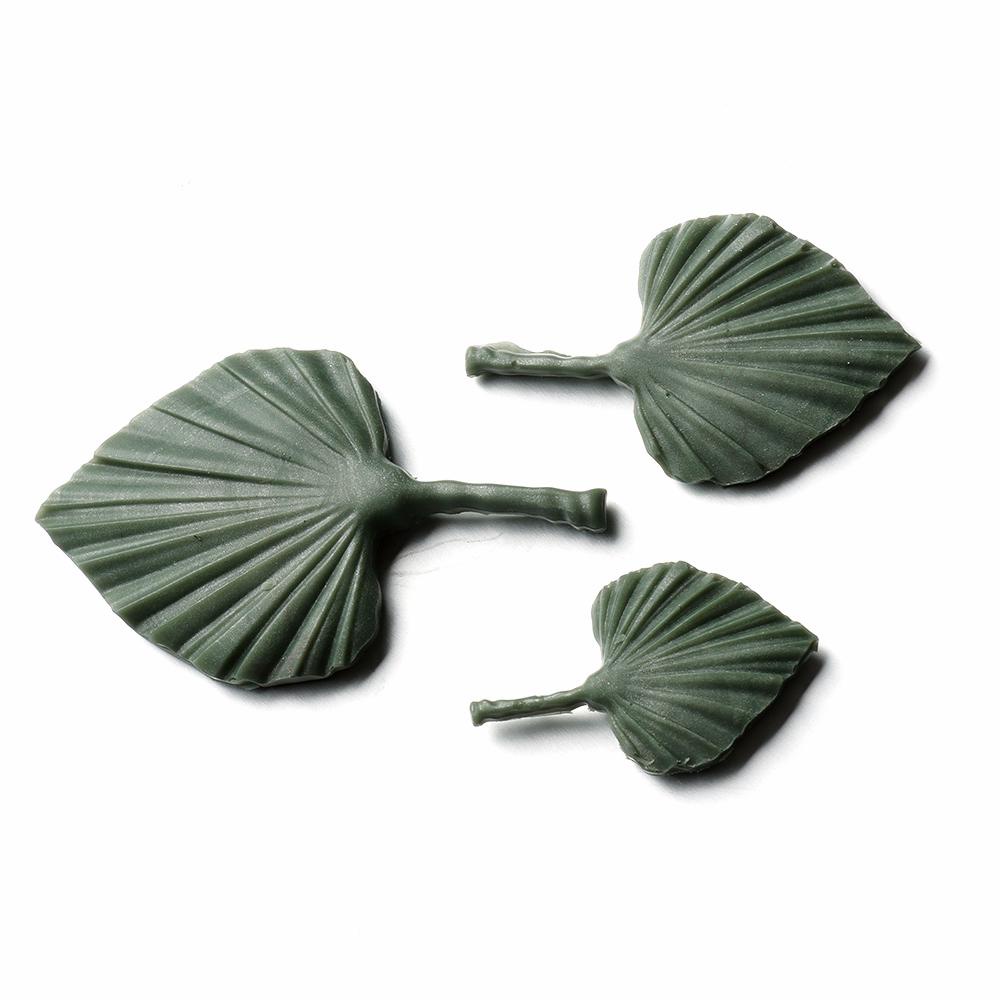 R-flower Palm Leaf Cetakan Silikon Alat Baking Fondant Permen Coklat Sugarcraft Resin Tools