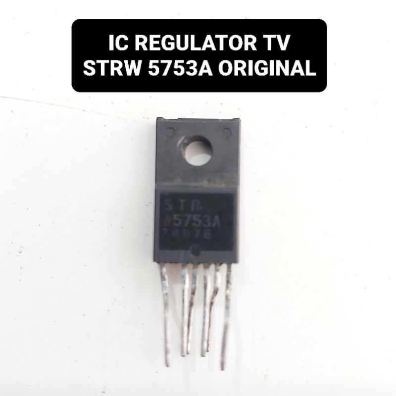 IC Regulator TV STRW5753A Original STRW 5753 A Asli STR W5753