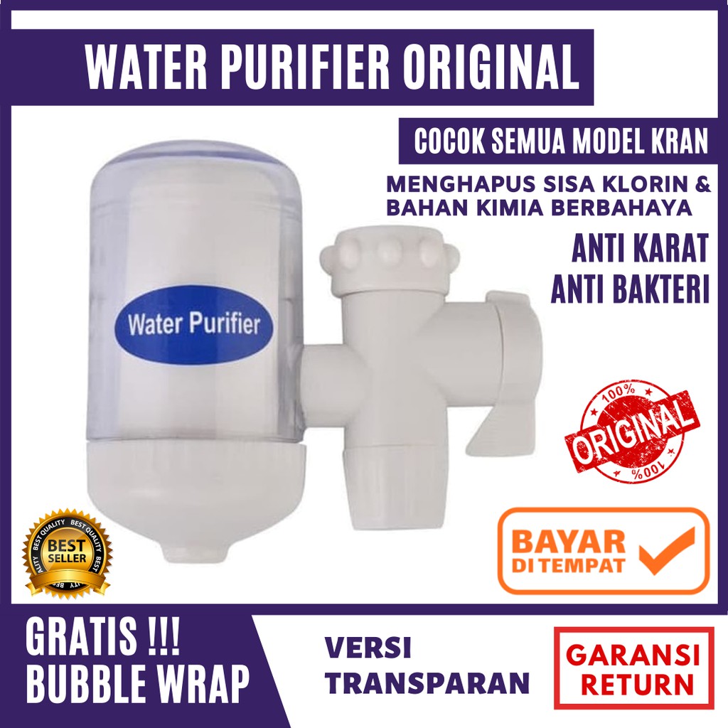 Alat Penjernih Air Keruh Sumur Saringan Air Minum Penyaring Kran Kamar Mandi SWS Water Purifier