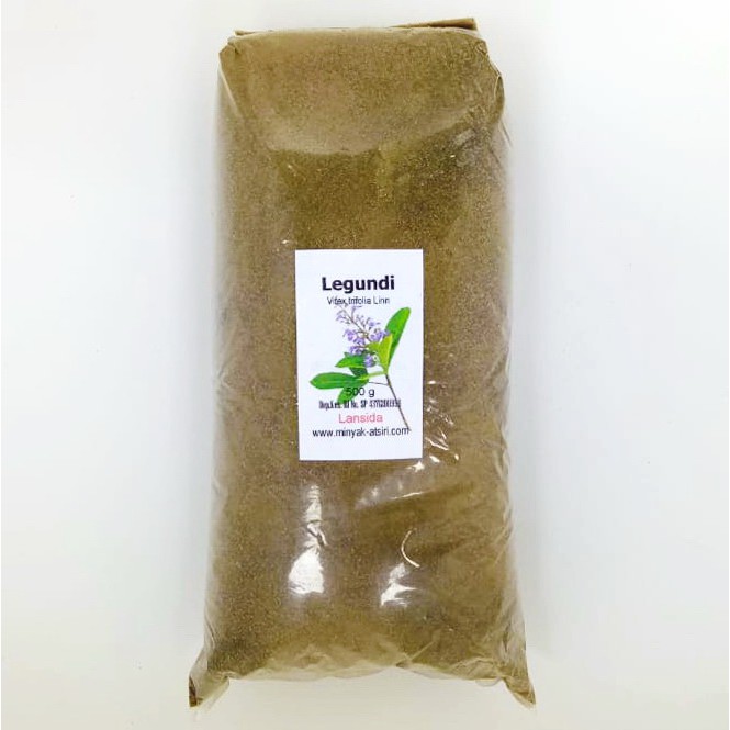 Serbuk Daun Legundi 500 g Simplisia Bubuk Vitex trifolia Powder