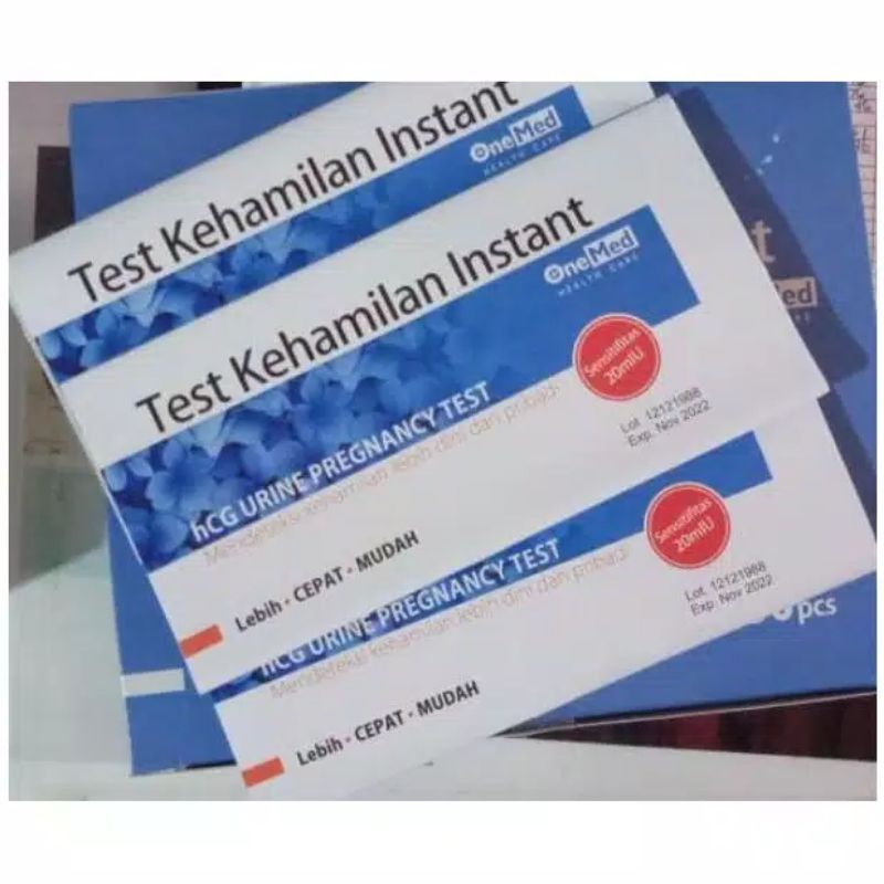 Alat Tes Hamil Tespek Test Pack Testpack Strip Alat Tes Kehamilan One Med Onemed Eceran