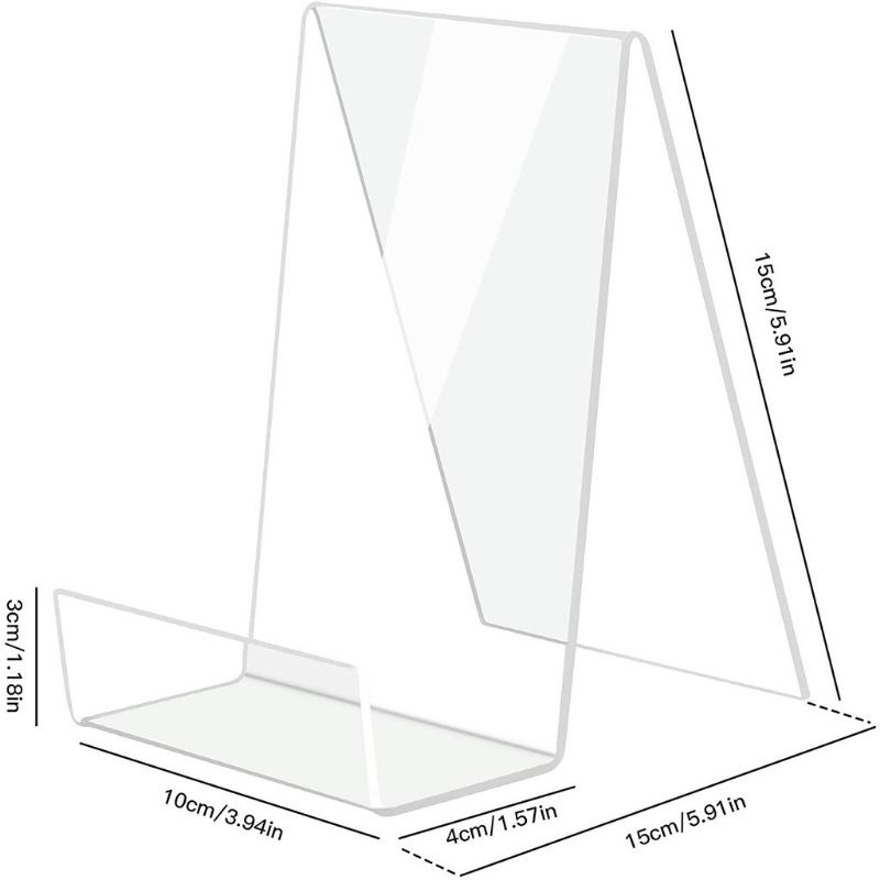 DISPLAY BOOK STAND PENYANGGAH BUKU ACRYLIC