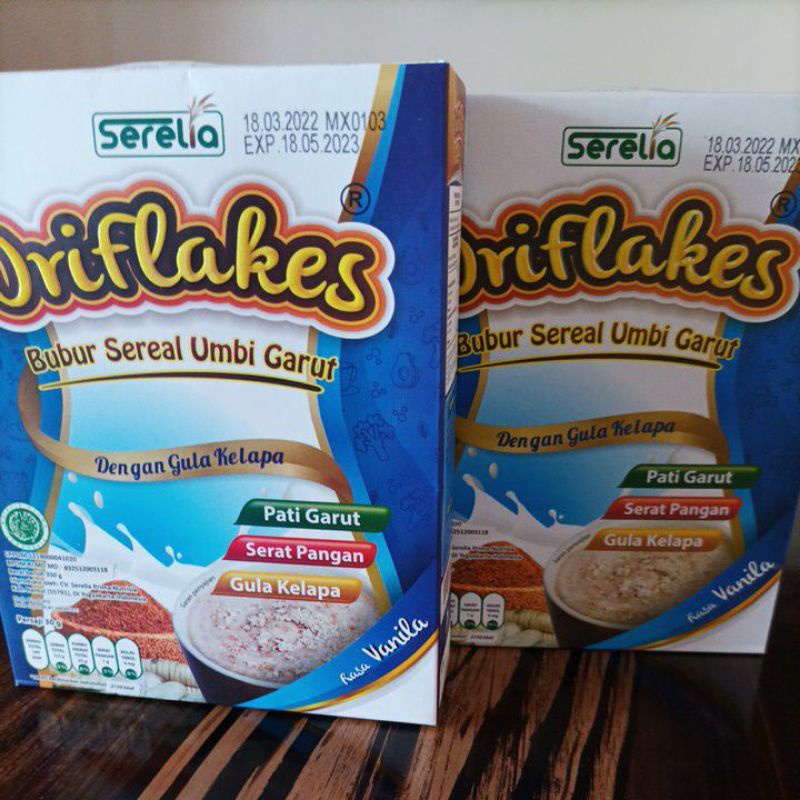 

Oriflakes Bubur Sereal Umbi Garut (Rasa Vanilla)