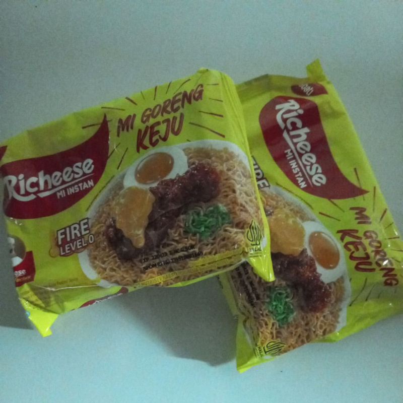 

Mie richeese mie goreng keju nabati lv 0