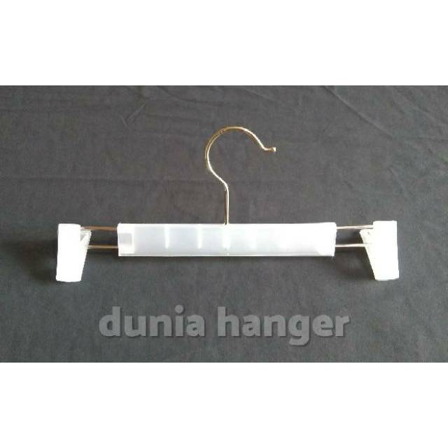Hanger jepit CELANA BESI PUTIH