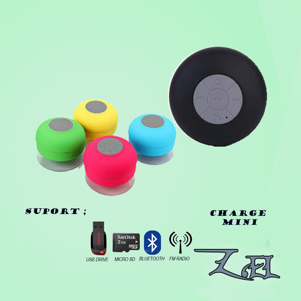 Speaker bluetooth Splashproof bts-06 SPEKER BLUTUT/AUDIO MUSIK BOX MINI