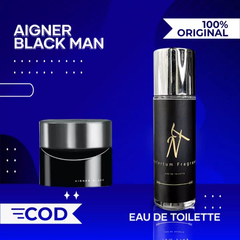 PARFUM PRIA TAHAN LAMA AIGNER BLACK / FARFUM PRIA TAHAN LAMA / MINYAK WANGI PRIA TAHAN LAMA 24 JAM O