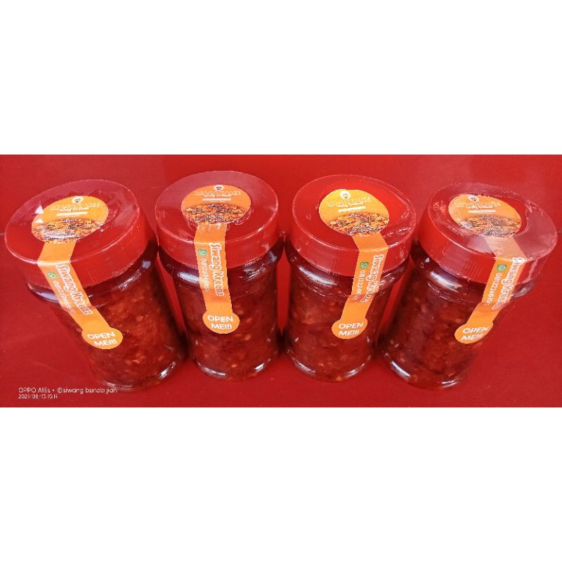 

SAMBAL TERI KHAS CIREBON PEDAS NAMPOL 200gr