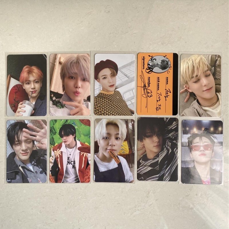 PC Photocard nct dream we boom wgu we go up cc crew card jewel case ar selca clip cafe hot sauce hel