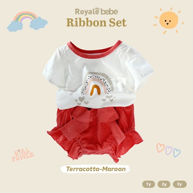 Royale Bebe Ribbon Set RB-RBS1-3Y - Setelan Anak