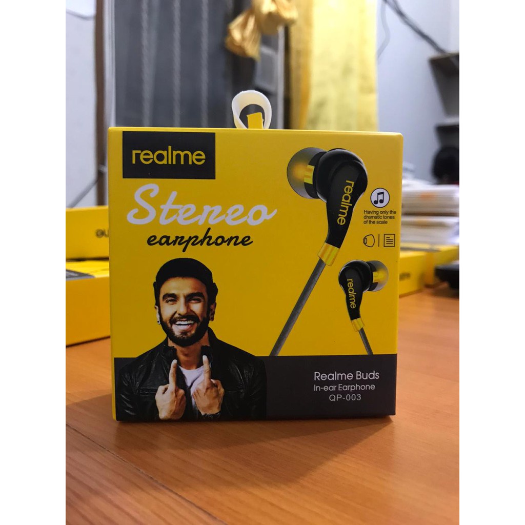 Earphone Realme QP-003 / RMA-101 Stereo Earphone Super Bass - ACC PLUS