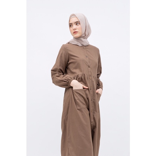 ALUNA MIDI DRESS