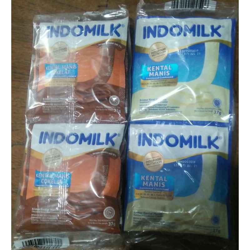 

Indomilk Renceng Sachet Susu Kental Manis