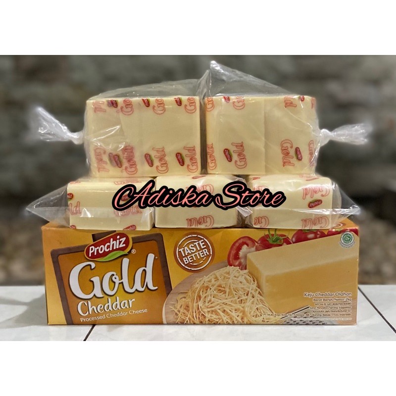

Keju Prochiz Gold Cheddar 250 gr