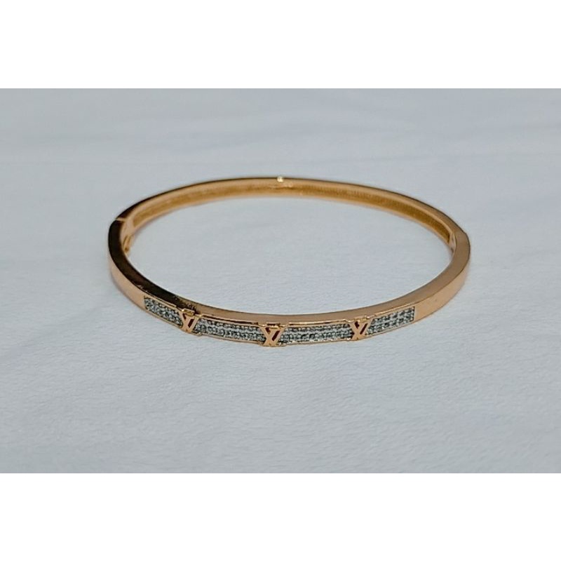 Gelang cartiel LV mata mata lapis emas