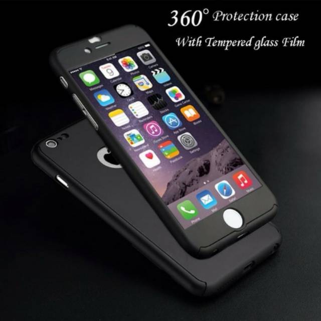 case ipaky original 360 protection with Tempered glass for oppo f3