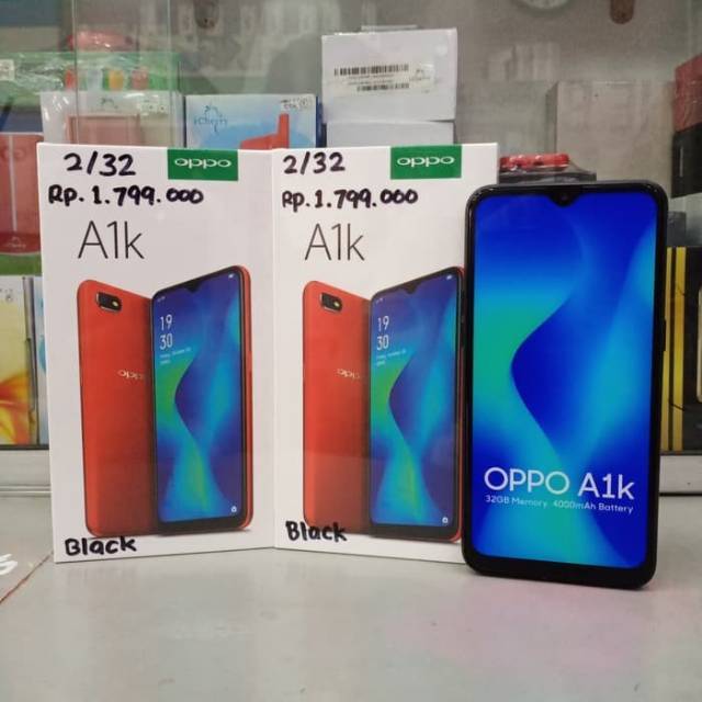 Oppo A1K 2/32 Gb New Garansi Resmi Oppo 1 Thn Harga reseler | Shopee