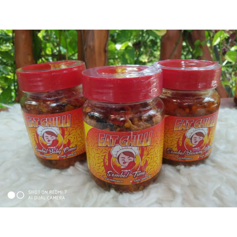 

( EAT CHILLIE ) SAMBAL CUMI & TUNABest seller tanpa pengawet