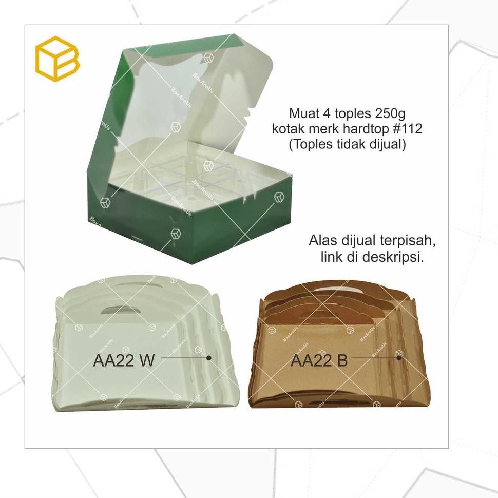 

Cake box, dus, kotak, packaging, kotak kue, dus kue, Gift box, multipurpose - BROWN (10pcs) C1Q9