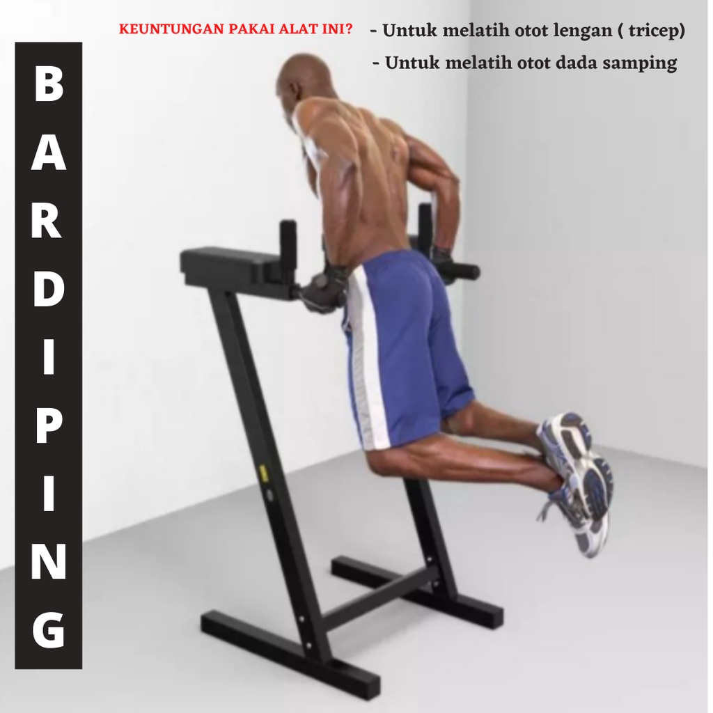 BAR DIP BAR ALAT FITNESS RUMAHAN