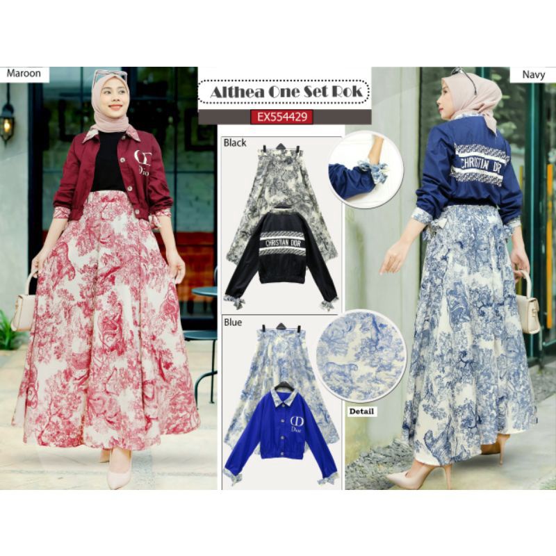 STELAN ROK DIOR PREMIUM WANITA BY EXTU