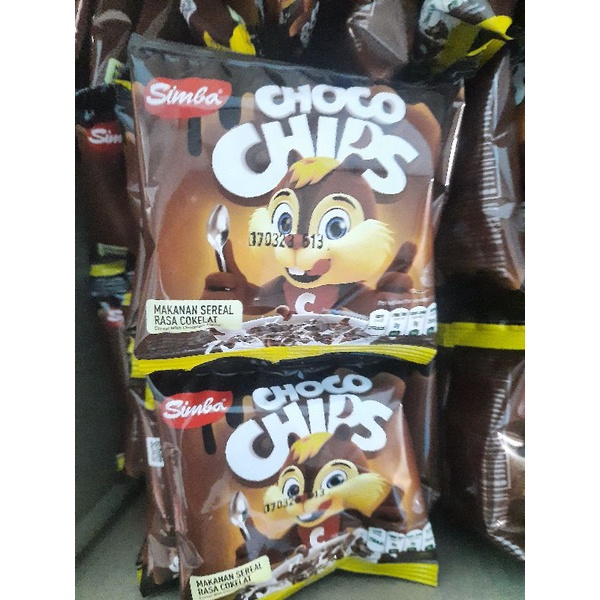 

Simba Choco Chips Sereal 1 Renceng 10x6g