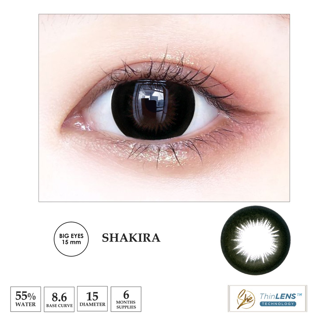 Superstar Shakira lensa warna softlens premium