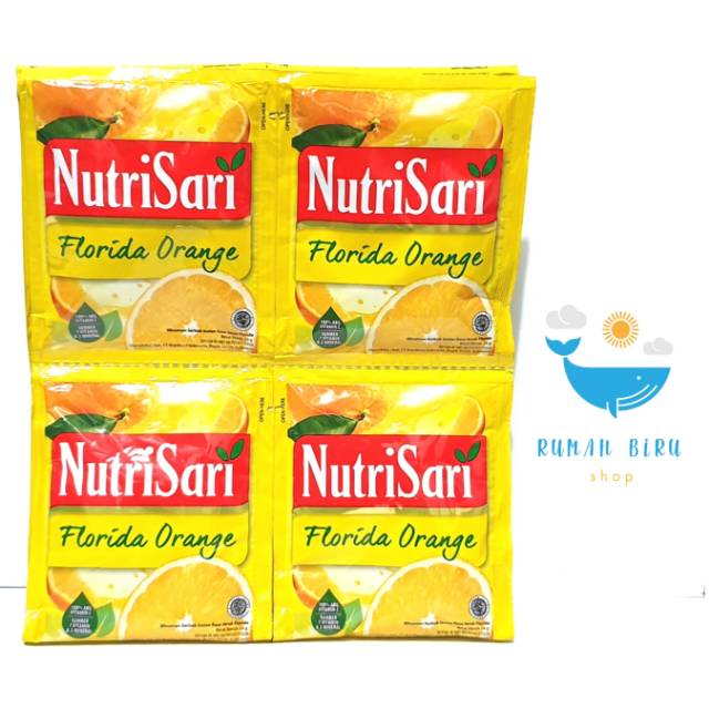 

Nutrisari Florida Orange Renceng (10 sachet)