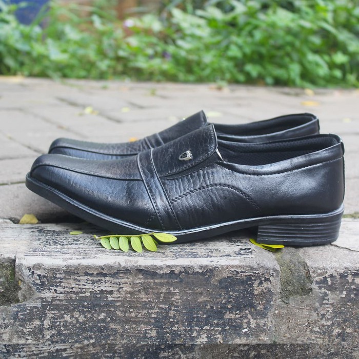 SEPATU PANTOFEL KULIT PRIA - PANTOFEL PRIA SEPATU KERJA KEREN - SSL-15