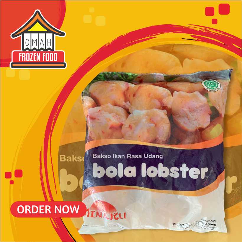 

Minaku Bola Lobster Bakso Ikan Rasa Udang 500gr (NON COD DAN REGULER DILUAR KOTA SOLO)