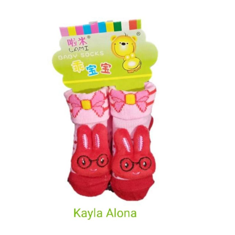 Kaos Kaki New Born Kepala Boneka