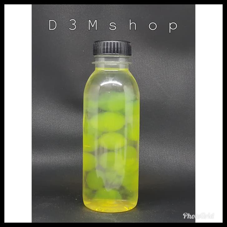 Botol Plastik Almond 200Ml - Putih