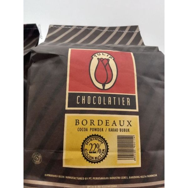 

Coklat Bubuk Tulip Bordeaux (100gr)