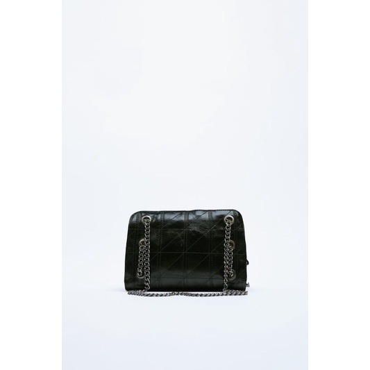 ZR Shoulder Bag Black Glossy