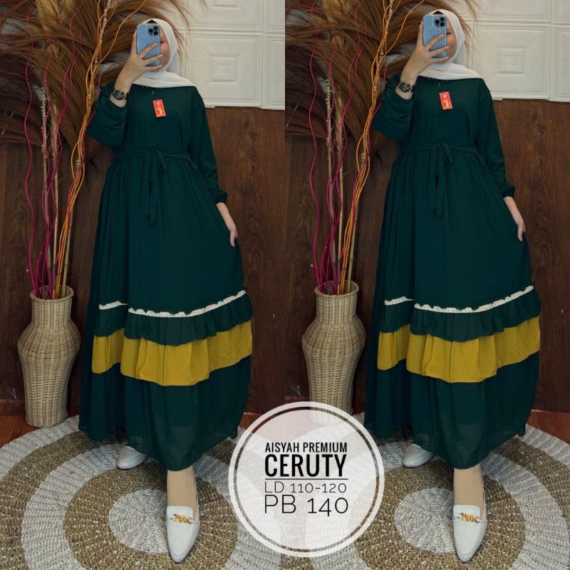 vnh_ GAMIS CERUTY BABY DOLL LD 110CM BANGKOK BERFURING