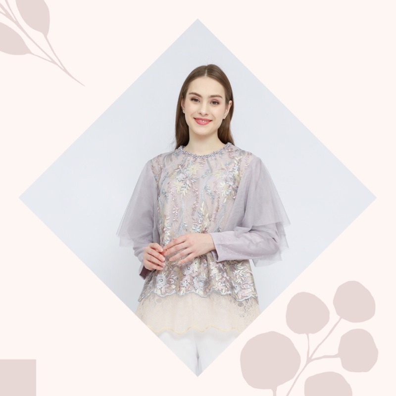 Jolene Top Brokat Kebaya