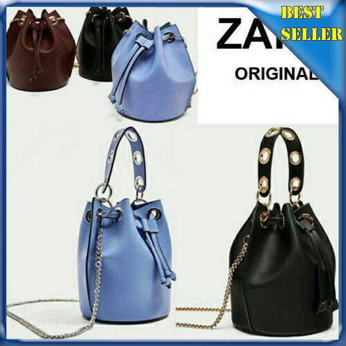 Tas ZARA Original 3309 mini bucket bag/tas wanita branded murah import