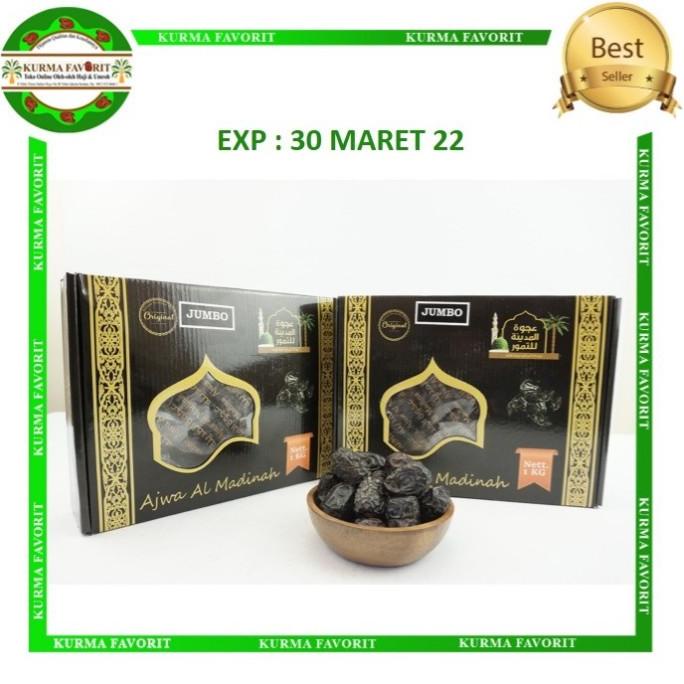 

New Kurma Ajwa Madinah Jumbo 1Kg 4_X0Ngl45_